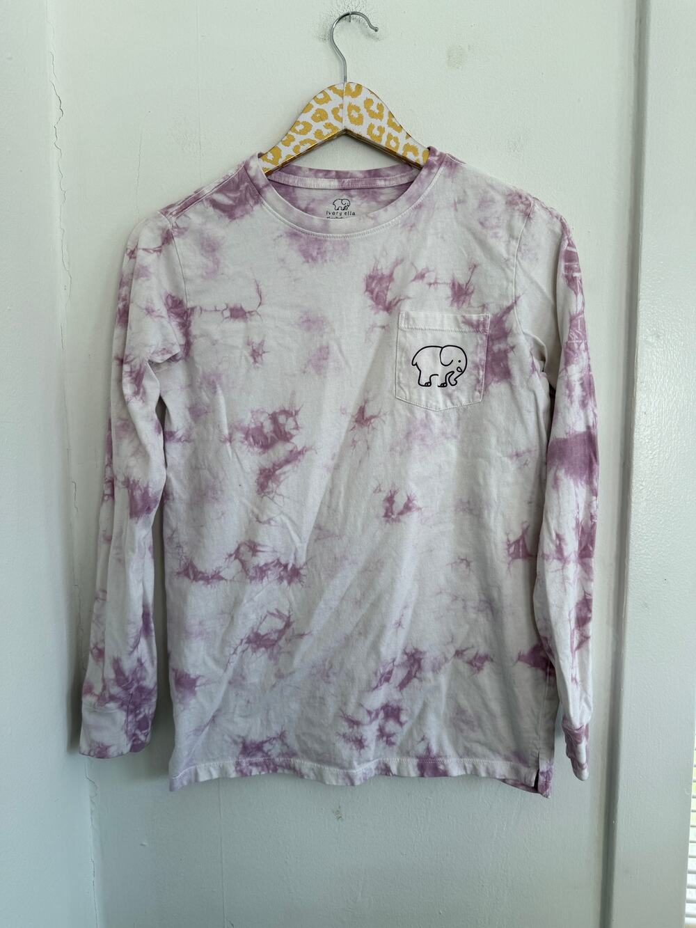 IVORY ELLA Women's Tie Dyed Long Sleeve | Size XS